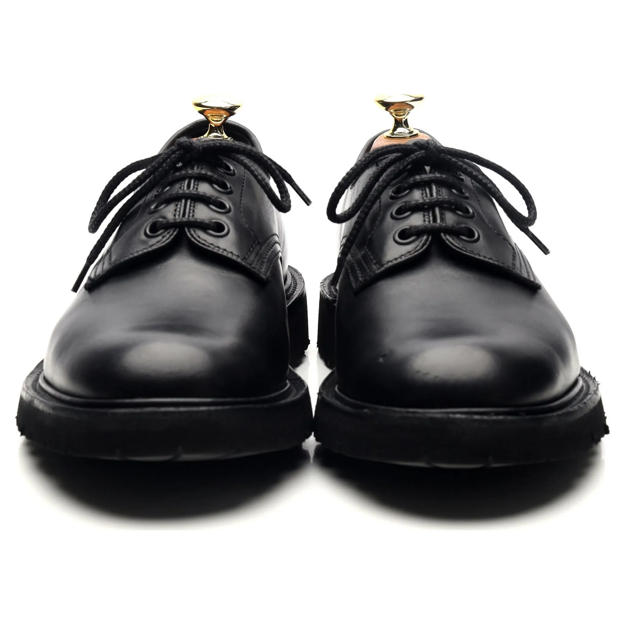 'Daniel' Black Leather Derby UK 7