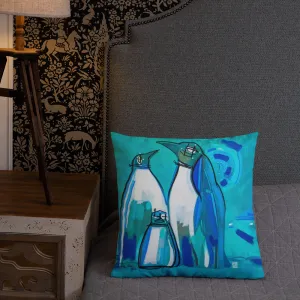Deep Deep Blue - Lebo Premium Pillow