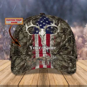 Deer Hunting 02 - Personalize Name Cap - TD97