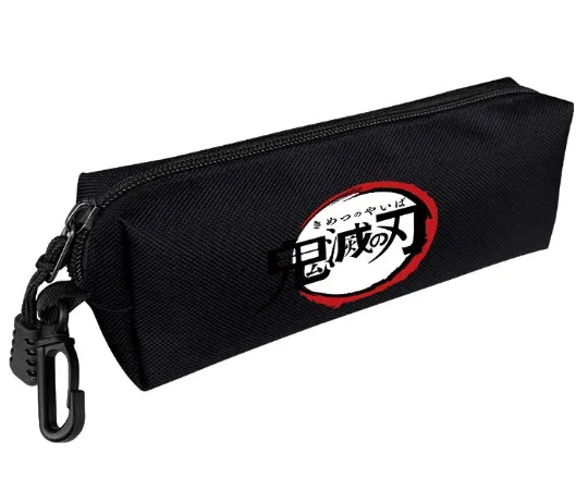 Demon Slayer Nezuko and Tanjiro Anime Bag Set – 2 Pieces / Black
