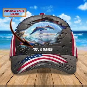 Dolphin - Personalized Name Cap - Urt96