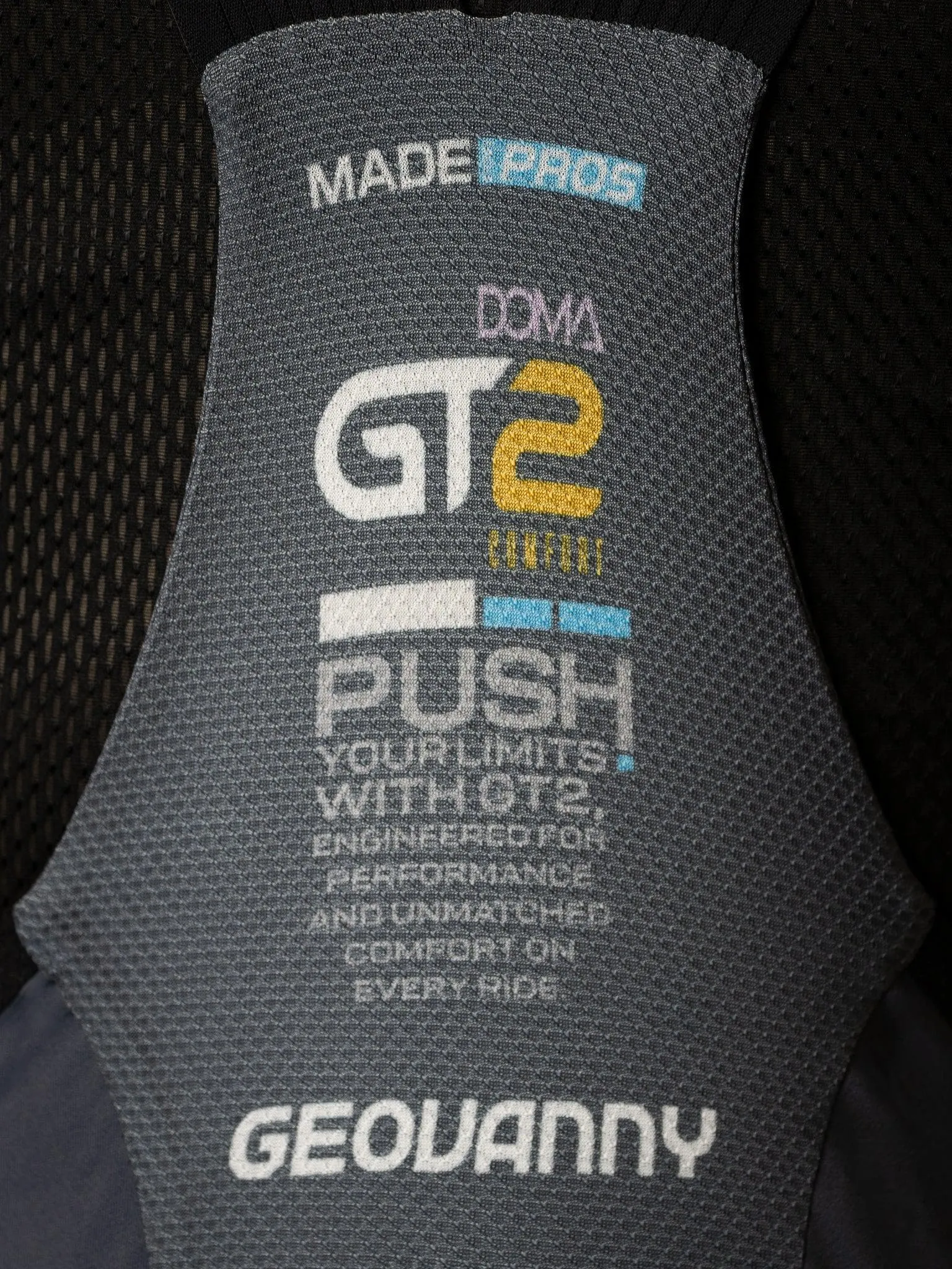 DOMA GT2 BIB SHORT  Gris Oxford Dama