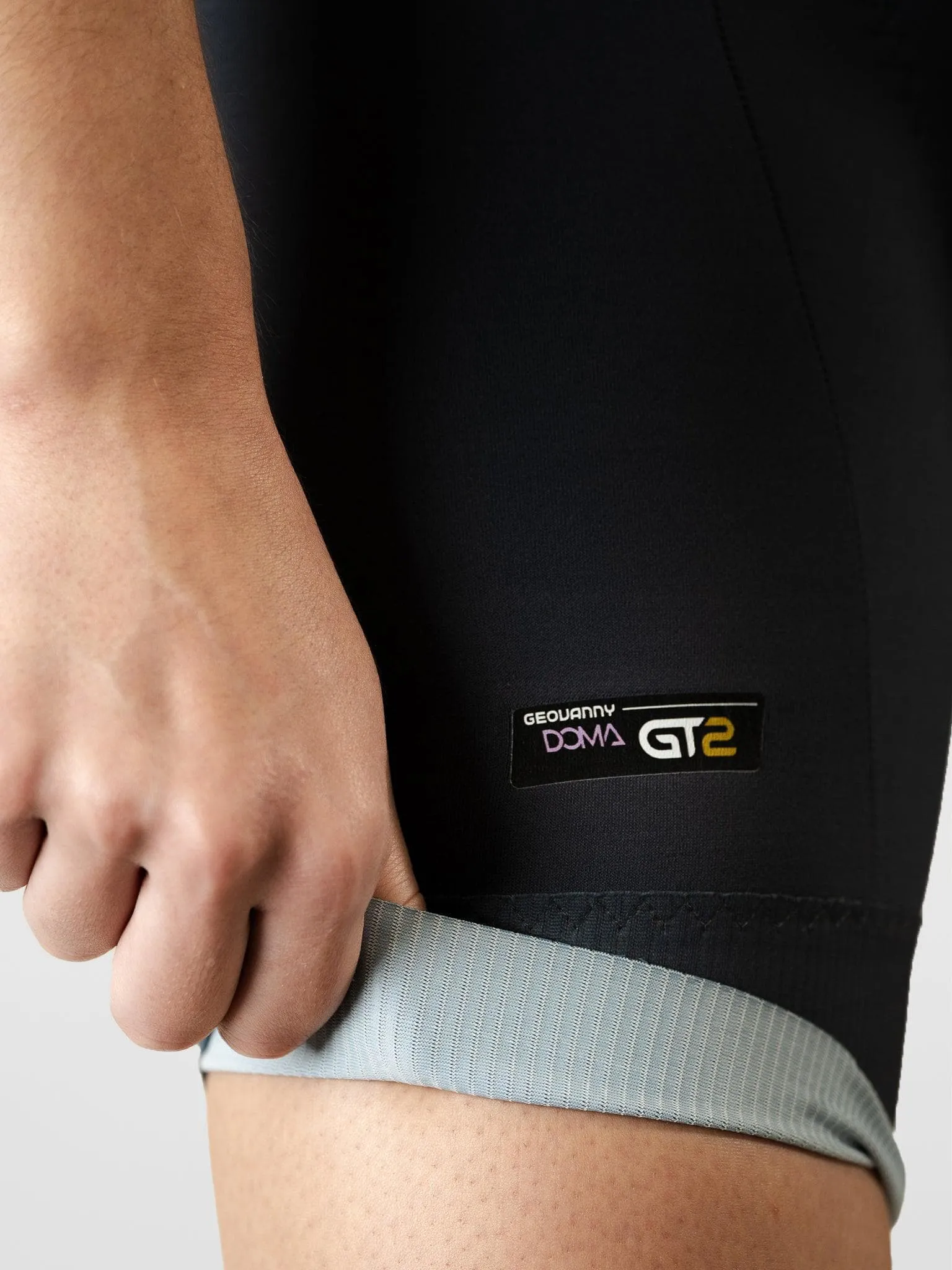 DOMA GT2 BIB SHORT  Gris Oxford Dama