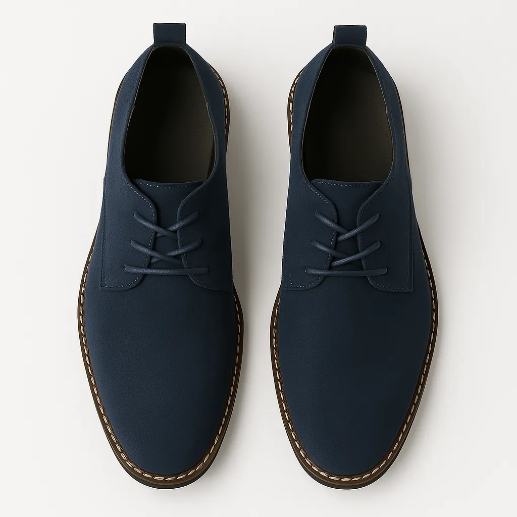 Domoir | Elegant Suede Formal Oxford Shoes