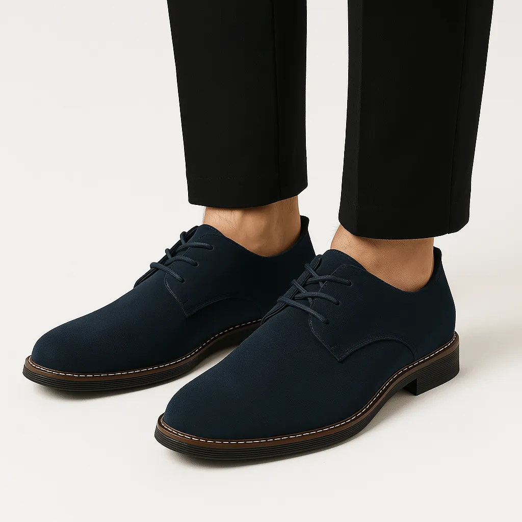 Domoir | Elegant Suede Formal Oxford Shoes