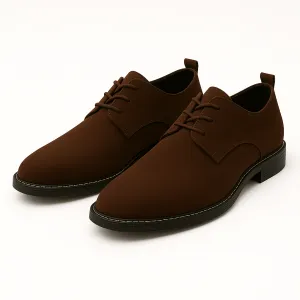 Domoir | Elegant Suede Formal Oxford Shoes
