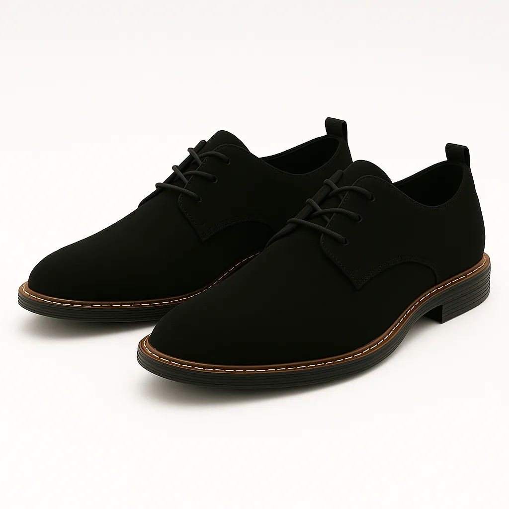 Domoir | Elegant Suede Formal Oxford Shoes