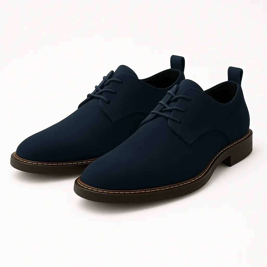 Domoir | Elegant Suede Formal Oxford Shoes