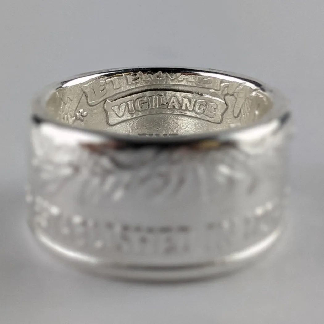 Don't Tread On Me Coin Ring - Classic Version