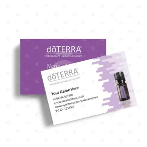doTERRA Business Cards - Design 1B