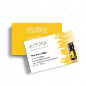 doTERRA Business Cards - Design 1D