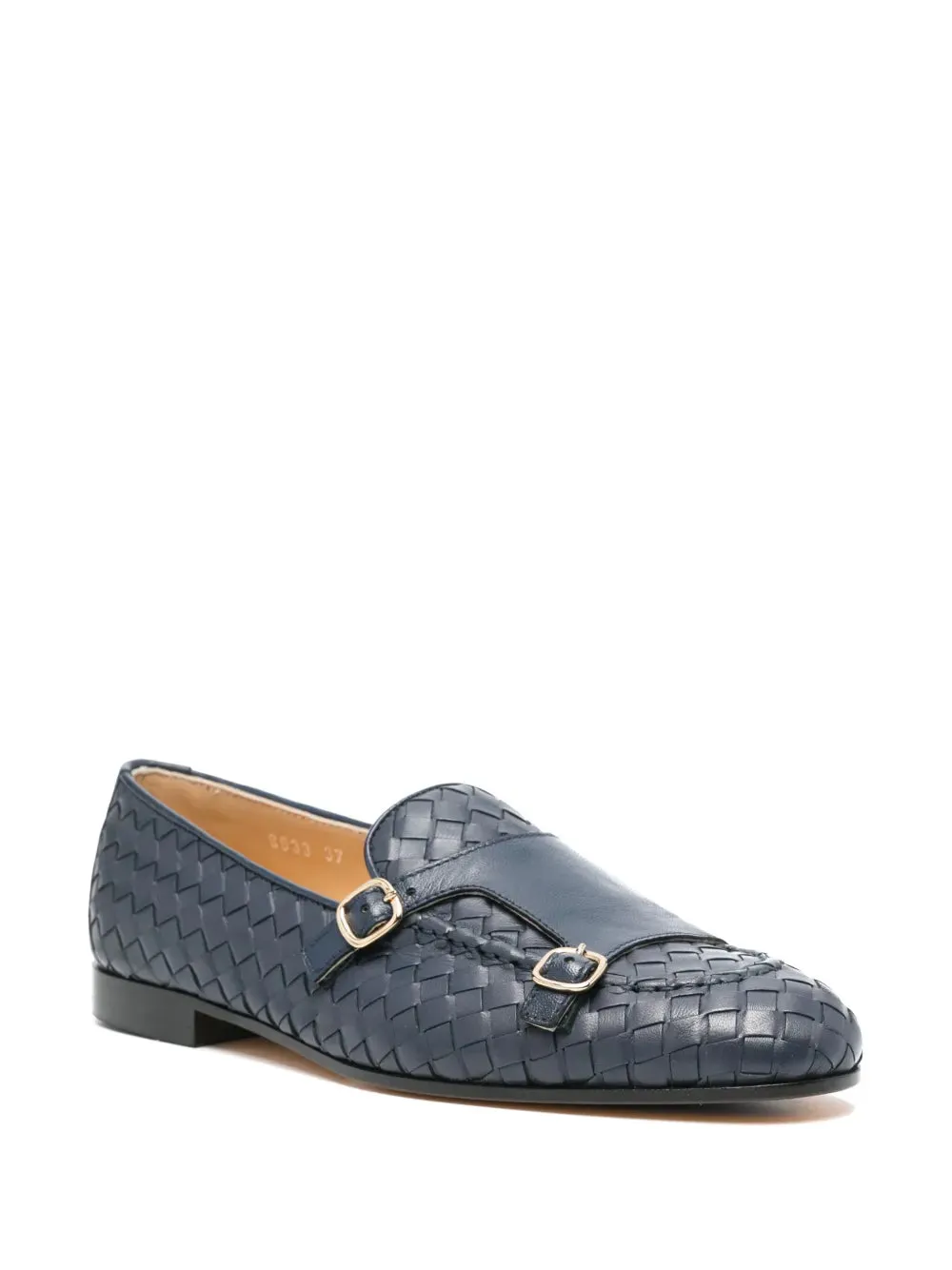 Doucal's interwoven leather loafers
