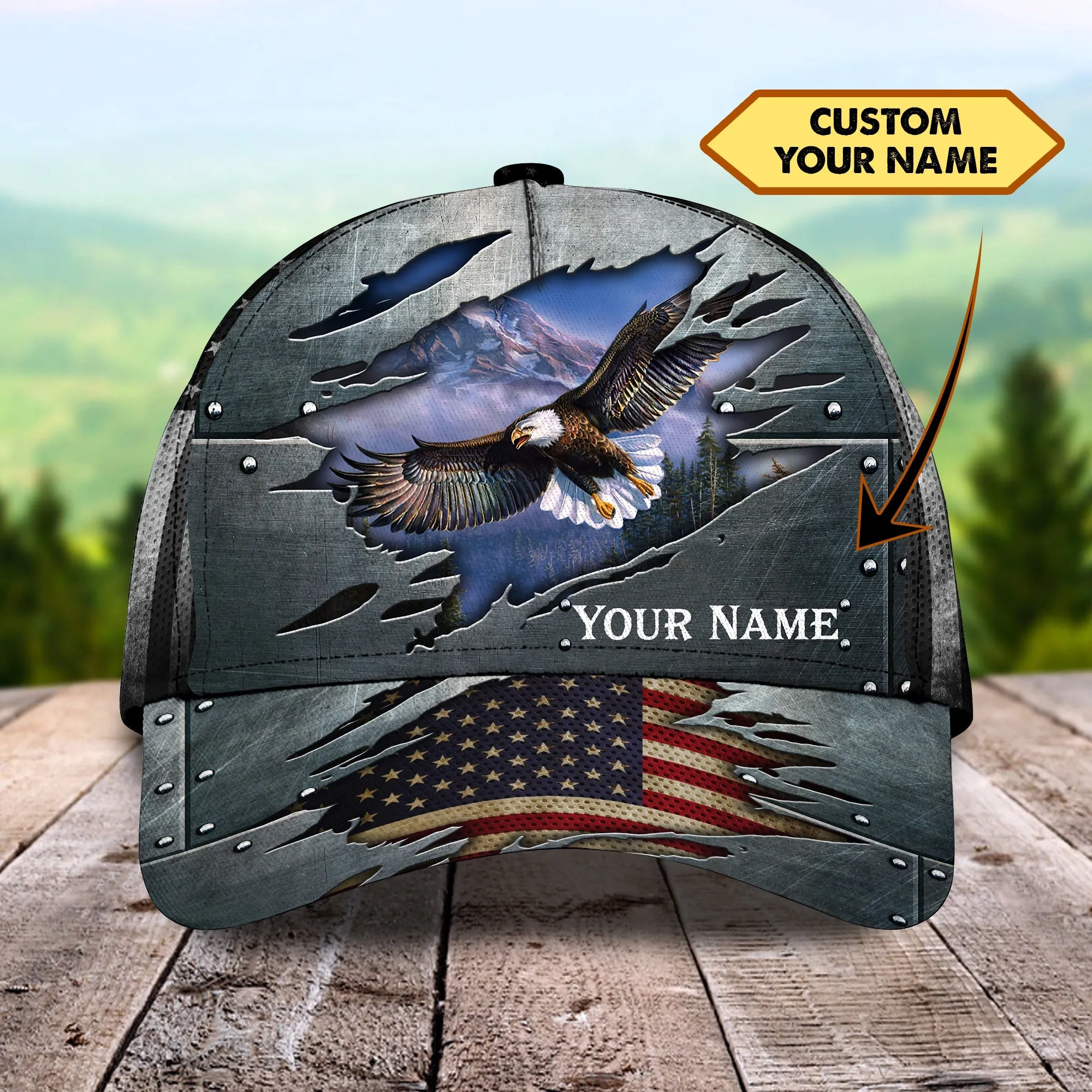 Eagle Us Flag classic cap - Boom
