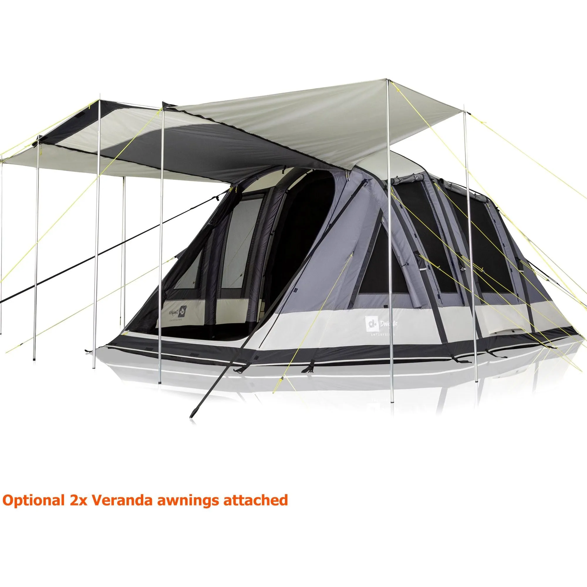 Enterprise 1 Blackout Tent & Enterprise Inflatable Shelter Combo