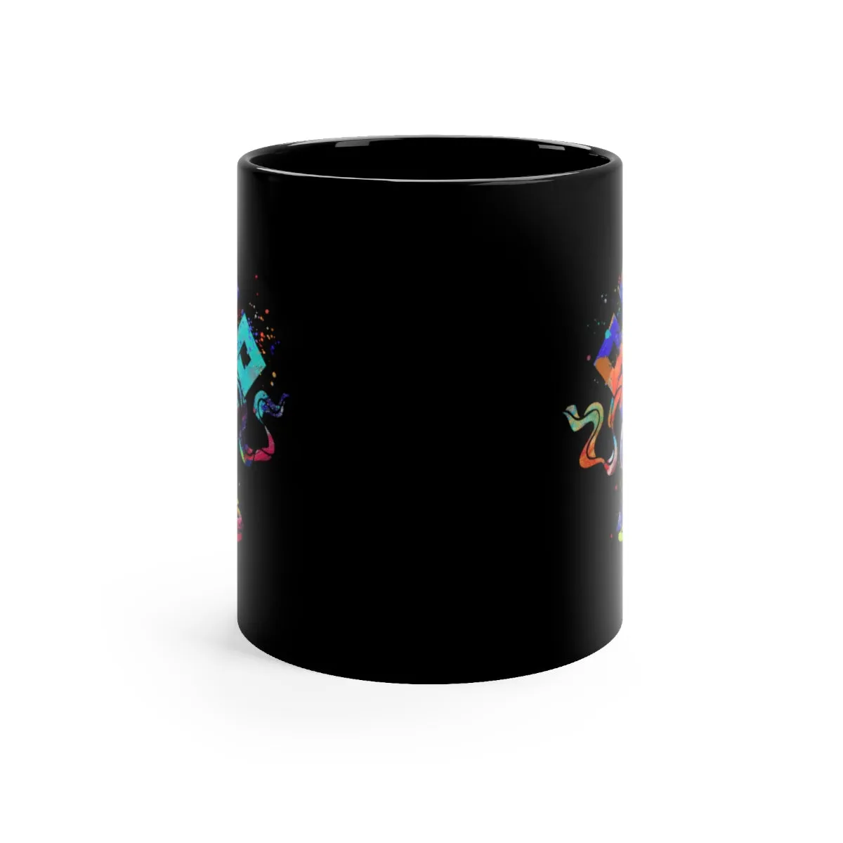 Eternal Knot  Black Mug 11oz