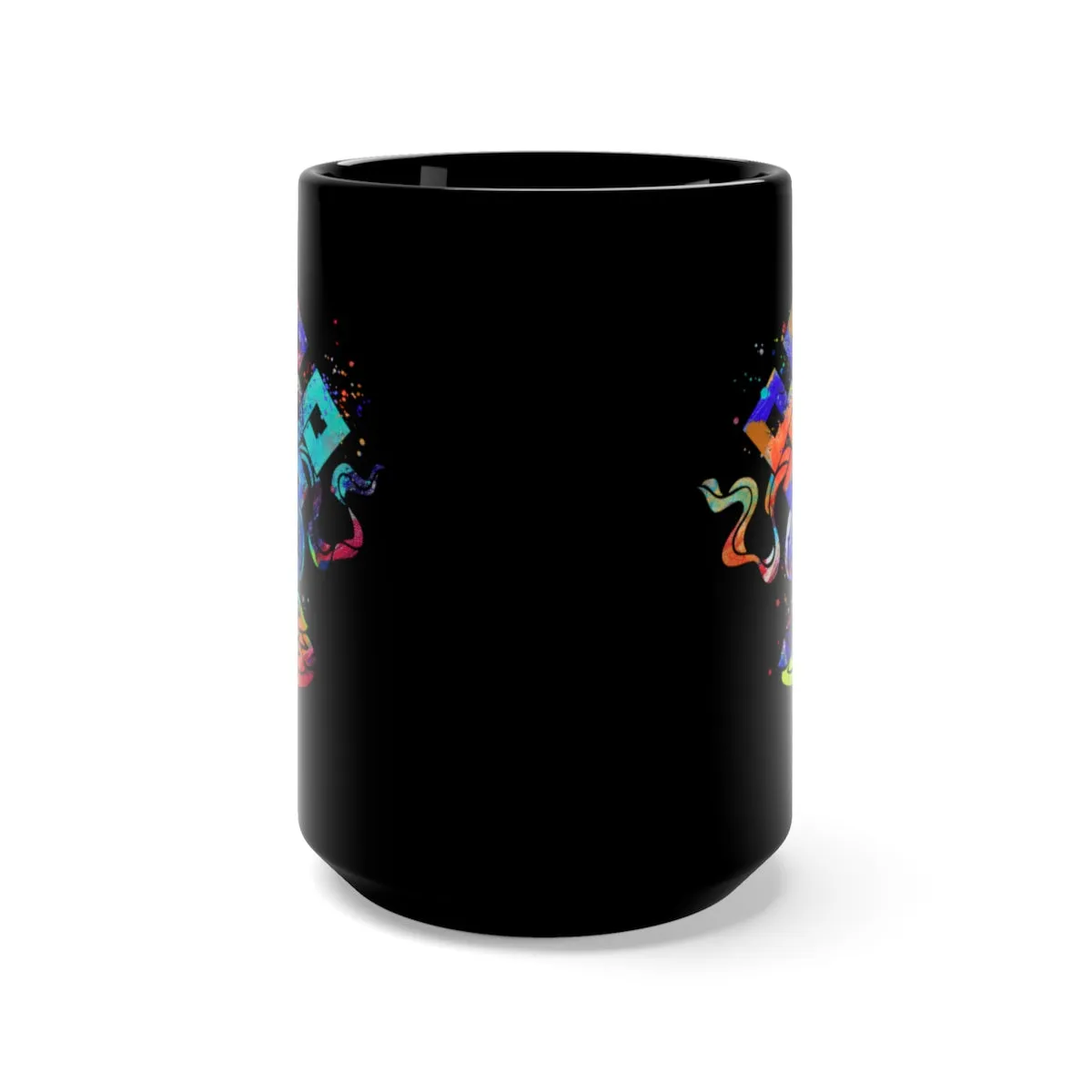 Eternal Knot Black Mug 15oz