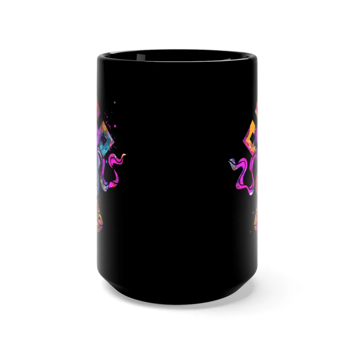 Eternal Knot Black Mug 15oz