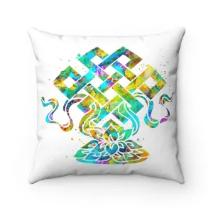 Eternal Knot Square Pillow