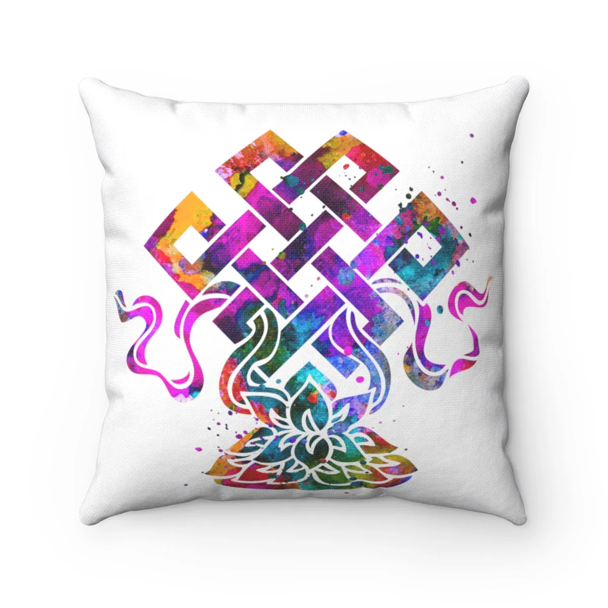 Eternal Knot Square Pillow