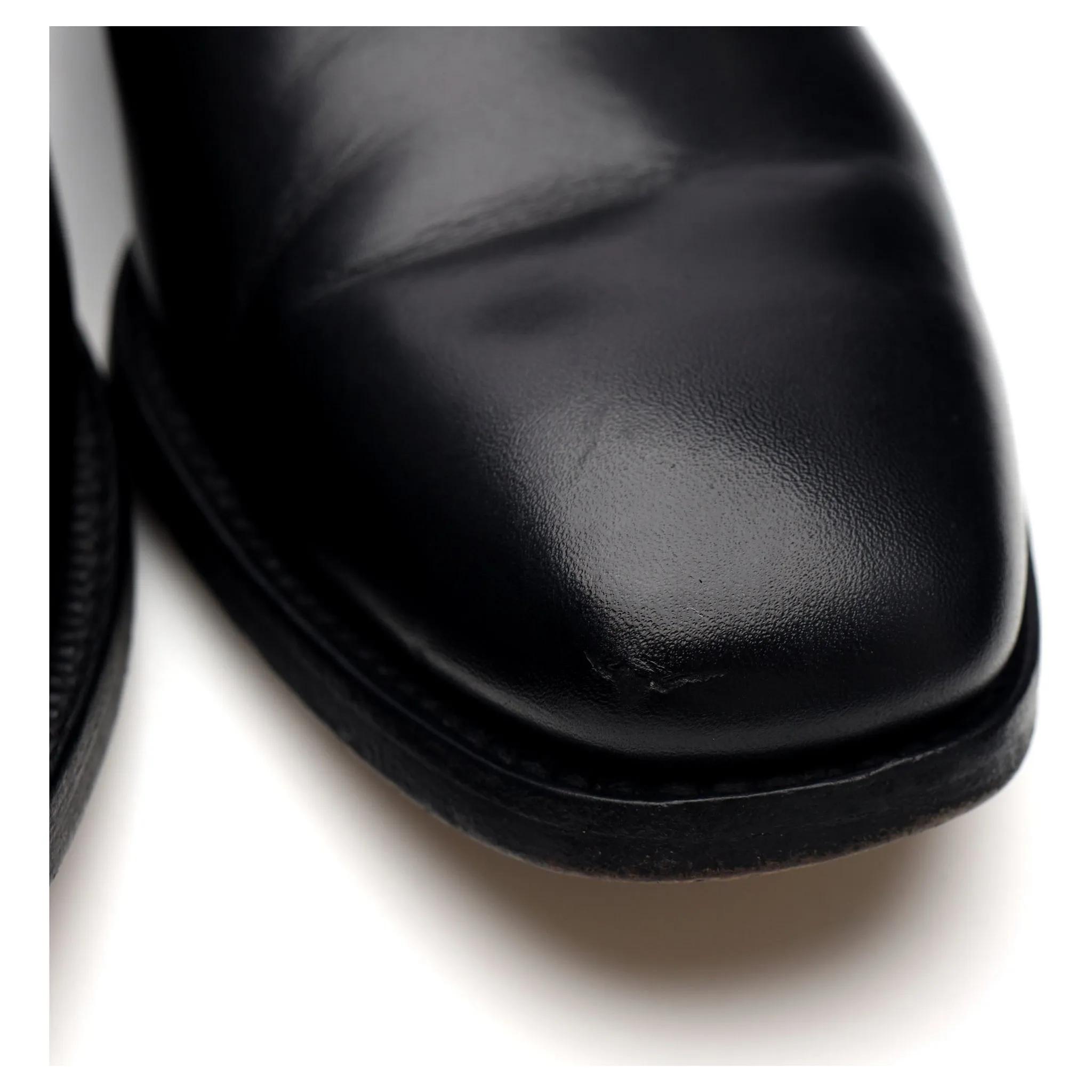 'Eton' Black Leather Derby UK 7 G