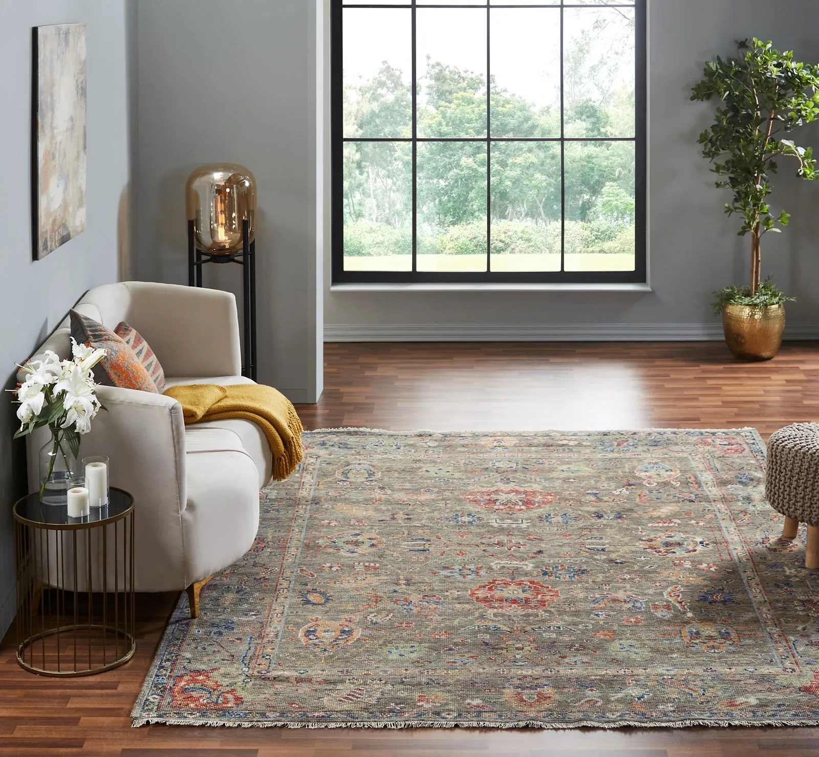 Everleigh Vintage Grey Rug (8'x10') CALL FOR PRICING