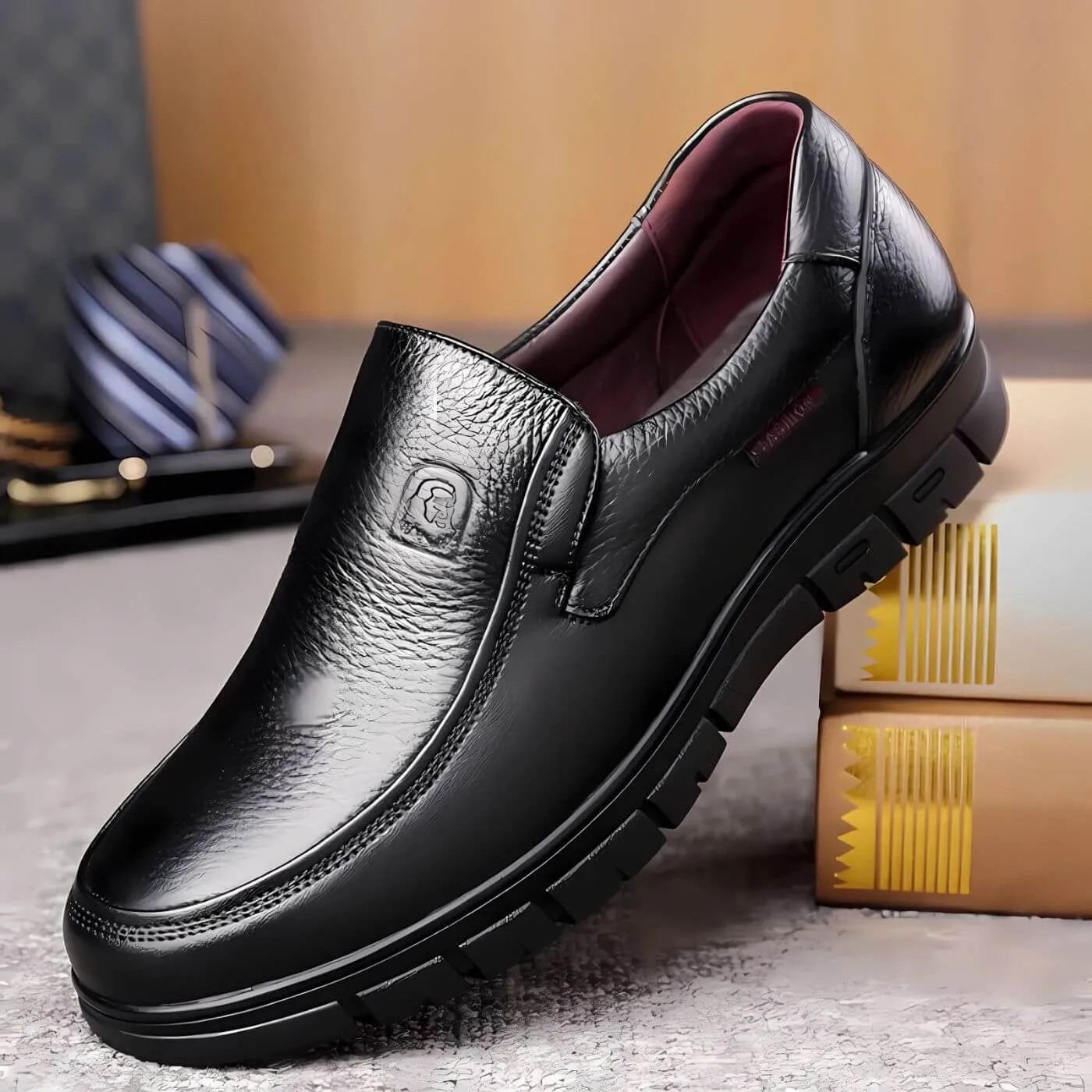 Executive Comfort Leather Loafers
