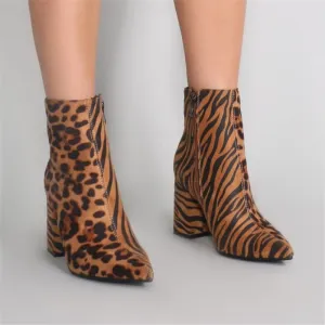fashion autumn winter boots women pointed toe zip patent leather boots high heels shoes mixed colors women boots