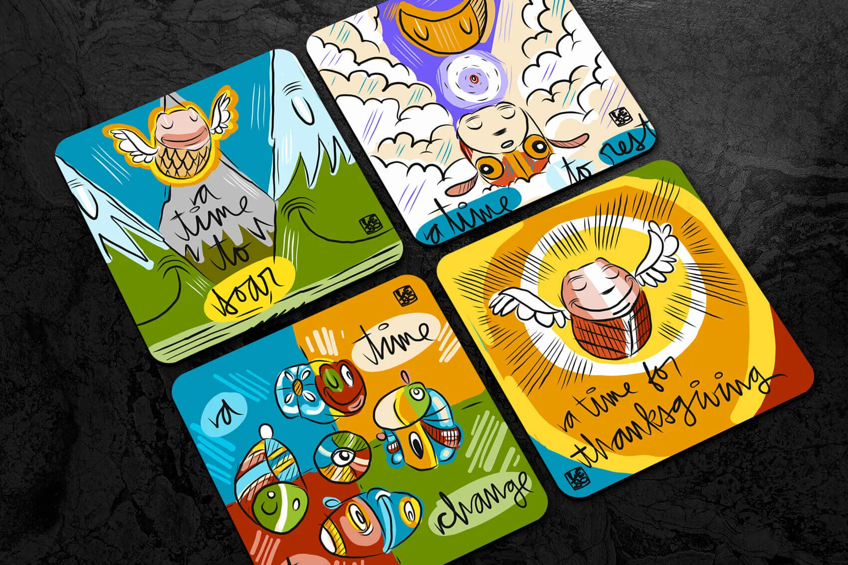 Fatherly Advice - Lebo Coasters