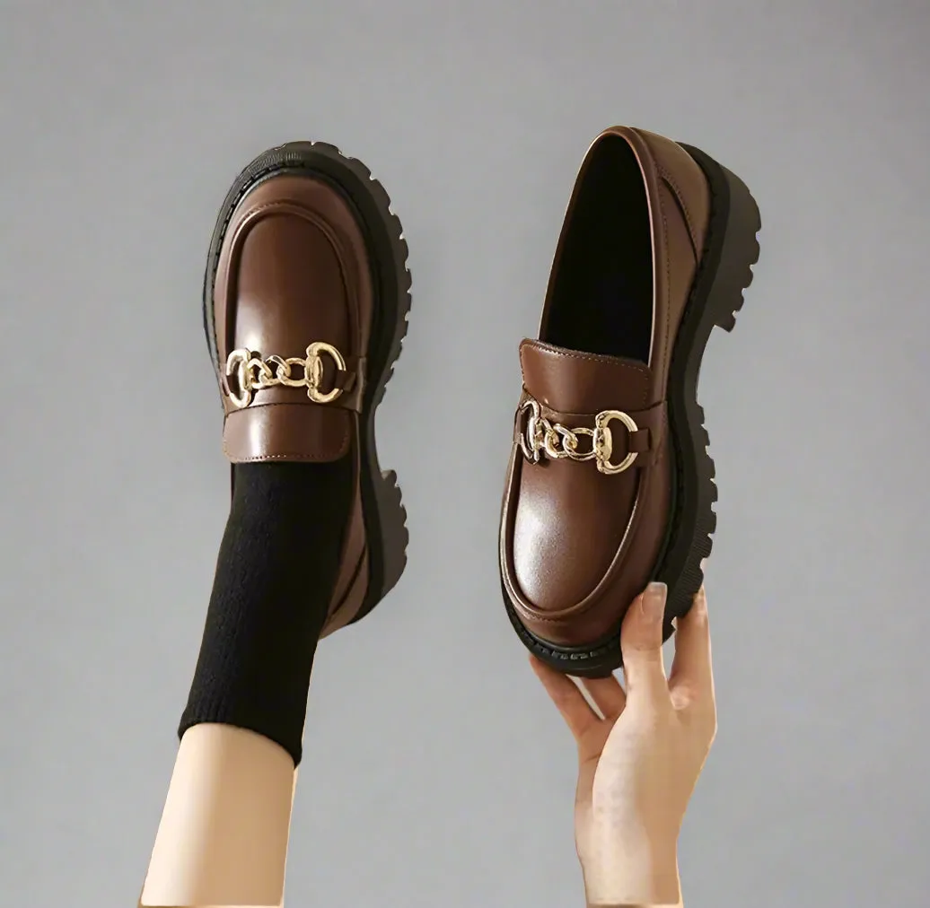 Felicity Chunky Loafers