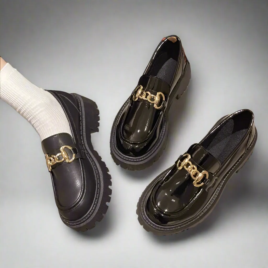 Felicity Chunky Loafers
