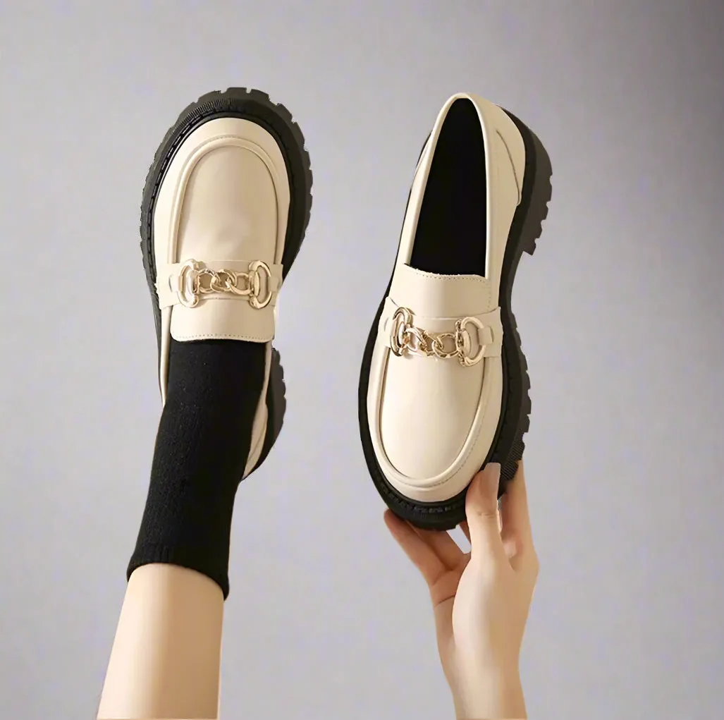 Felicity Chunky Loafers