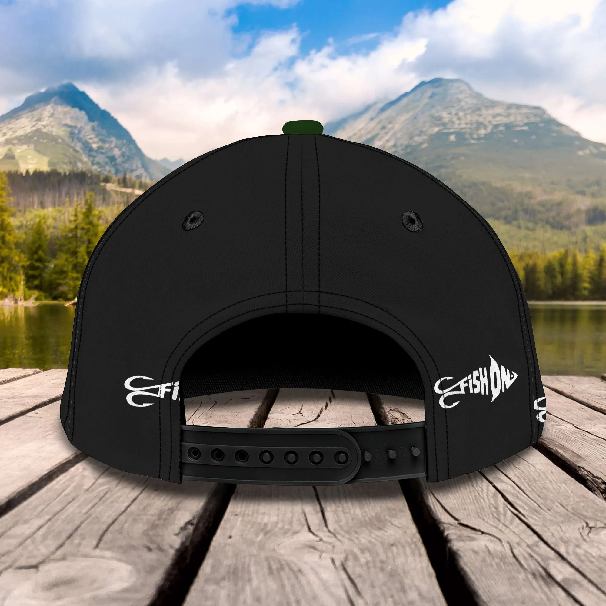 Fishing 3- Personalized Name Cap - HN95