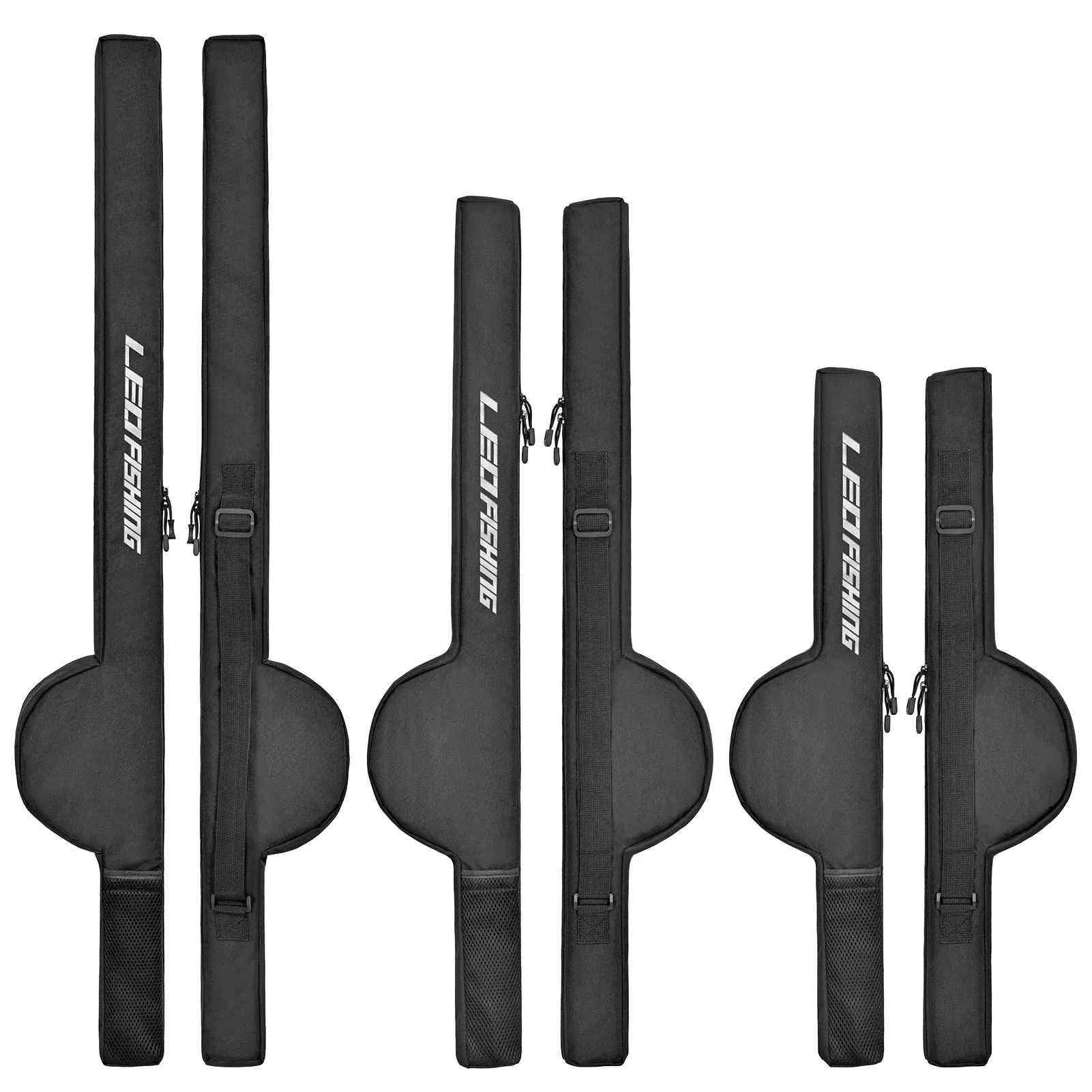 Fishing Rod Bag 85cm/106cm/126cm Portable Fishing Pole Reel Bag Shoulder Storage