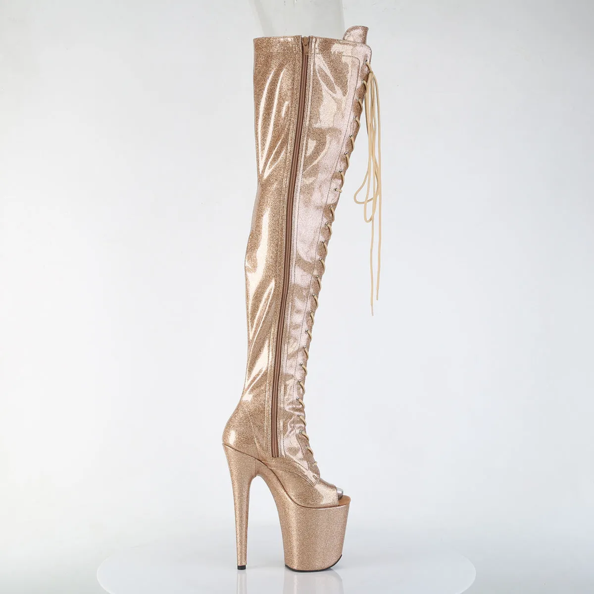FLAMINGO-3021GP  Gold Glitter Patent/M