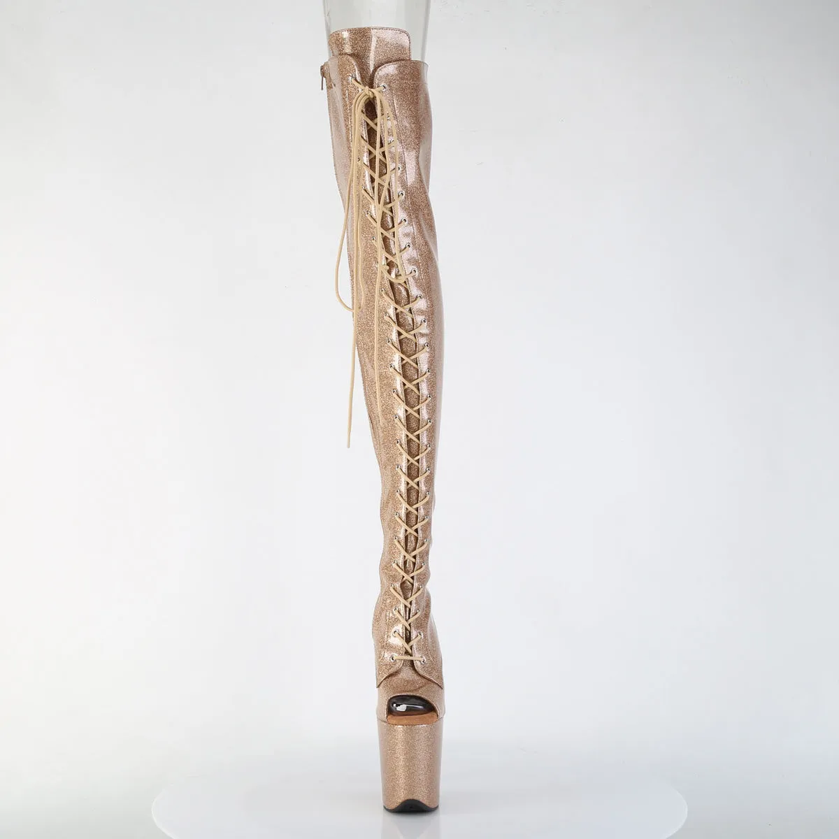 FLAMINGO-3021GP  Gold Glitter Patent/M