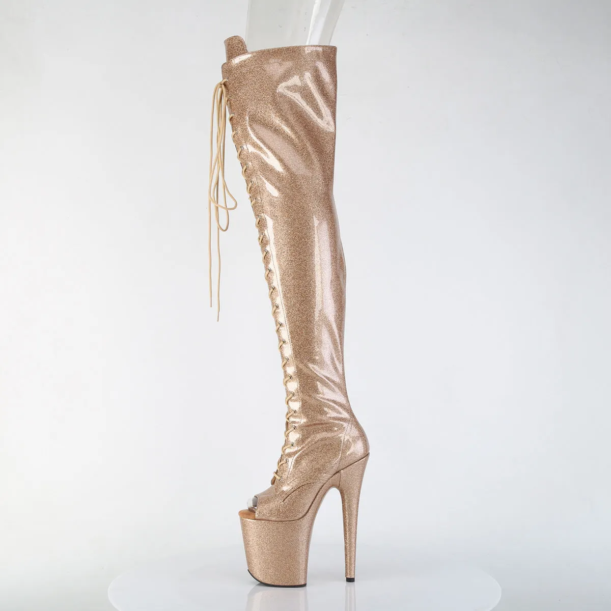 FLAMINGO-3021GP  Gold Glitter Patent/M