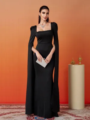Formal Square Neck Mermaid Dress XJ878