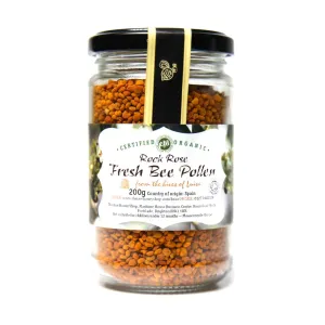 Fresh Raw Organic Rock Rose Bee Pollen - 200g