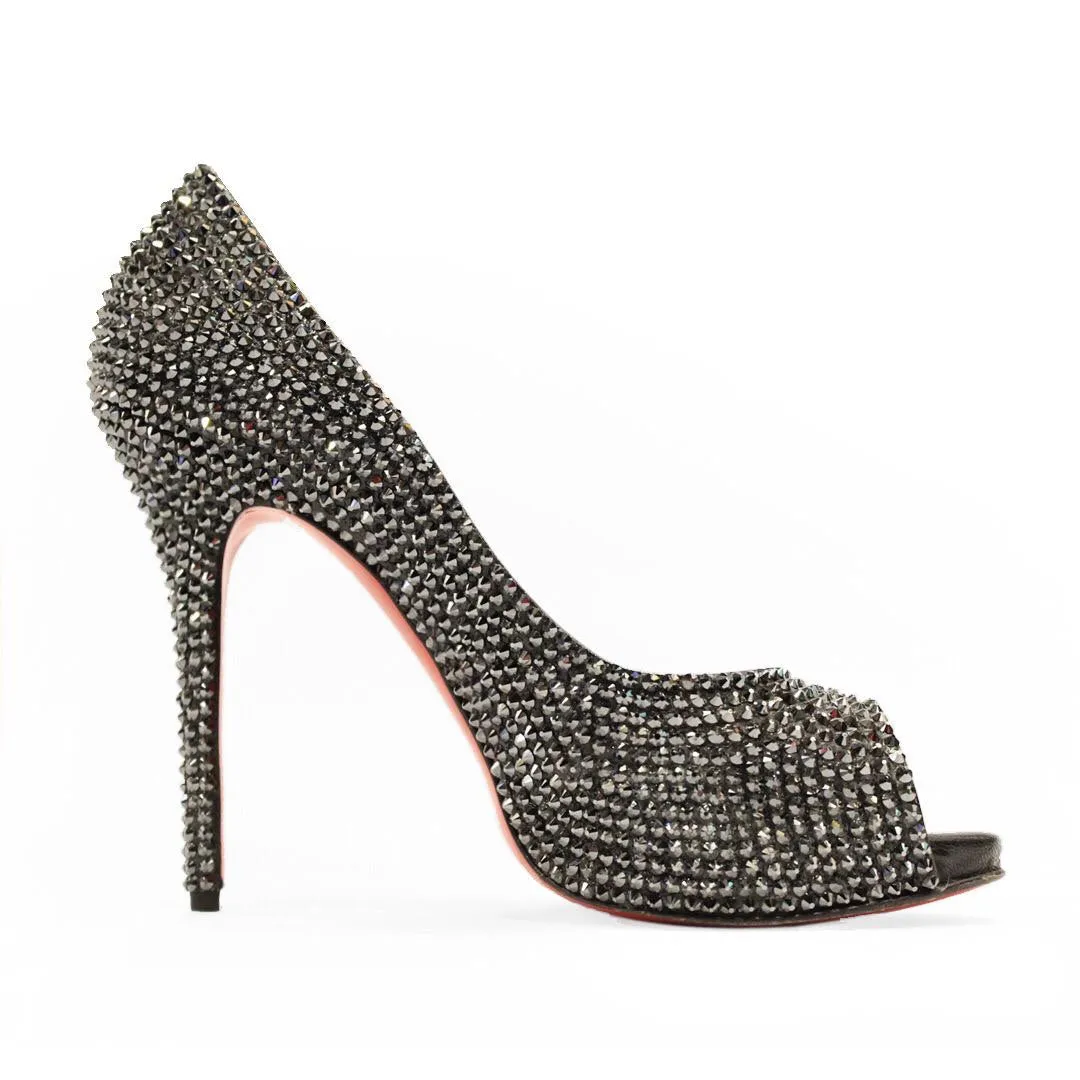 Full Swarovski crystals pump