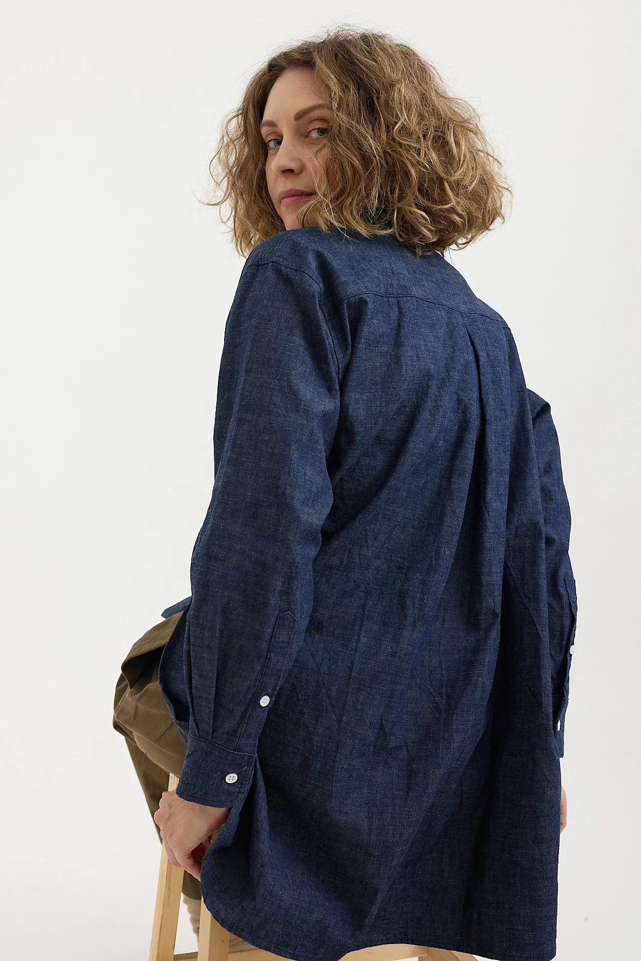 Gauze   Laboratory - Militaria Denim Shirt