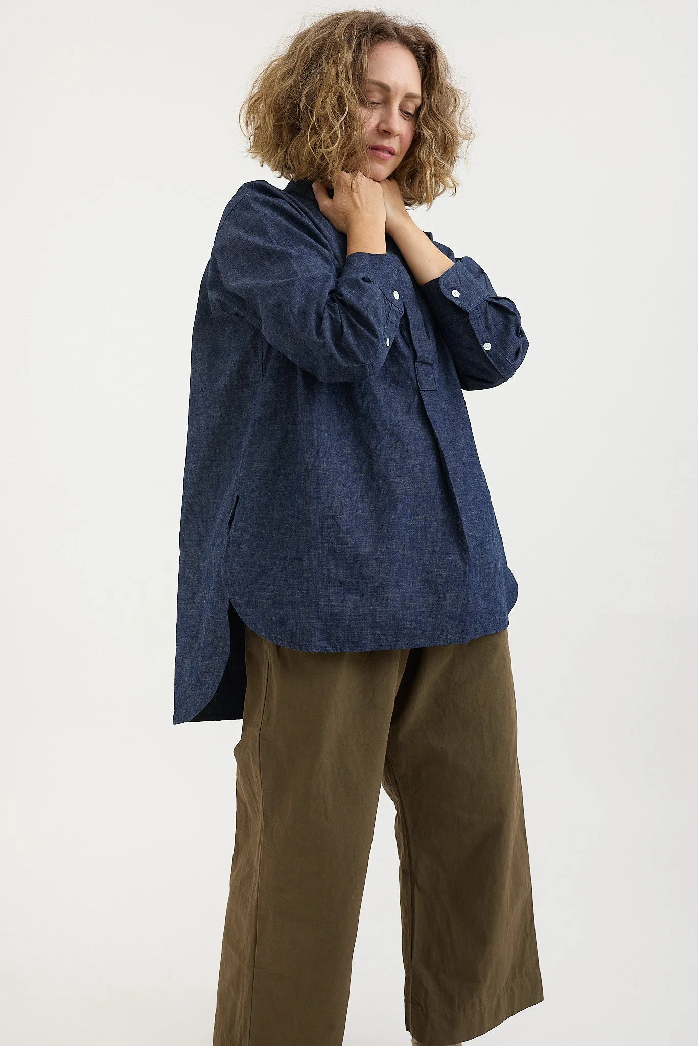 Gauze   Laboratory - Militaria Denim Shirt