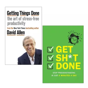 Getting Things Done David Allen, Get Sh*t Done 2 Books Collection Set