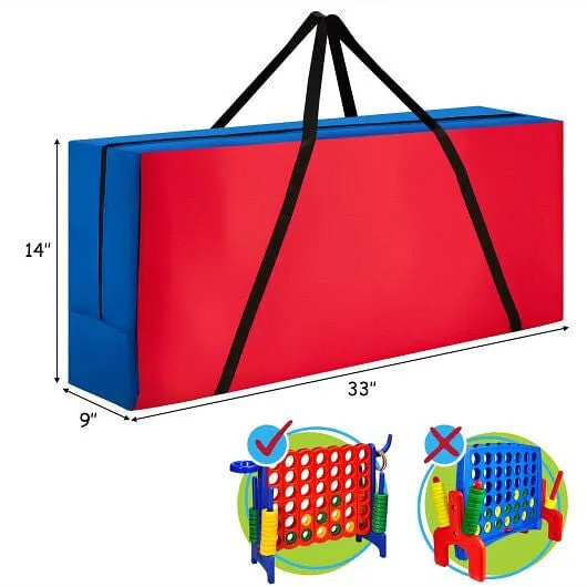 Giant 4 in A Row Storage Carrying Bag for Jumbo 4-to-Score Game Set Only Bag - C