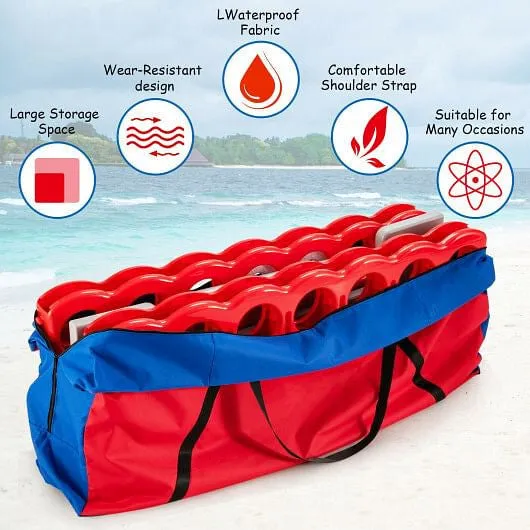 Giant 4 in A Row Storage Carrying Bag for Jumbo 4-to-Score Game Set Only Bag - C
