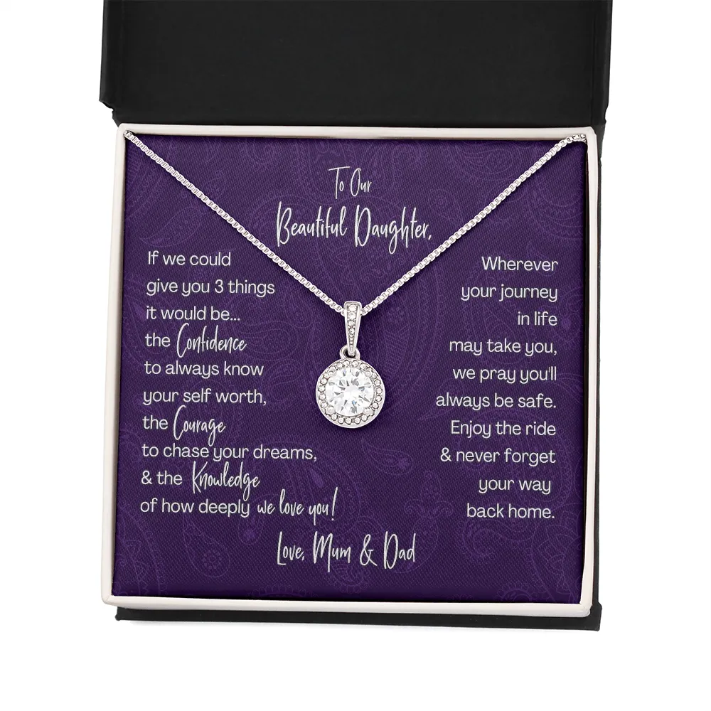 Gift for Daughter from Parents | Necklace from Mum & Dad