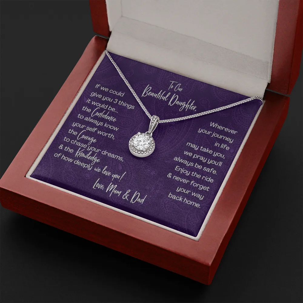 Gift for Daughter from Parents | Necklace from Mum & Dad