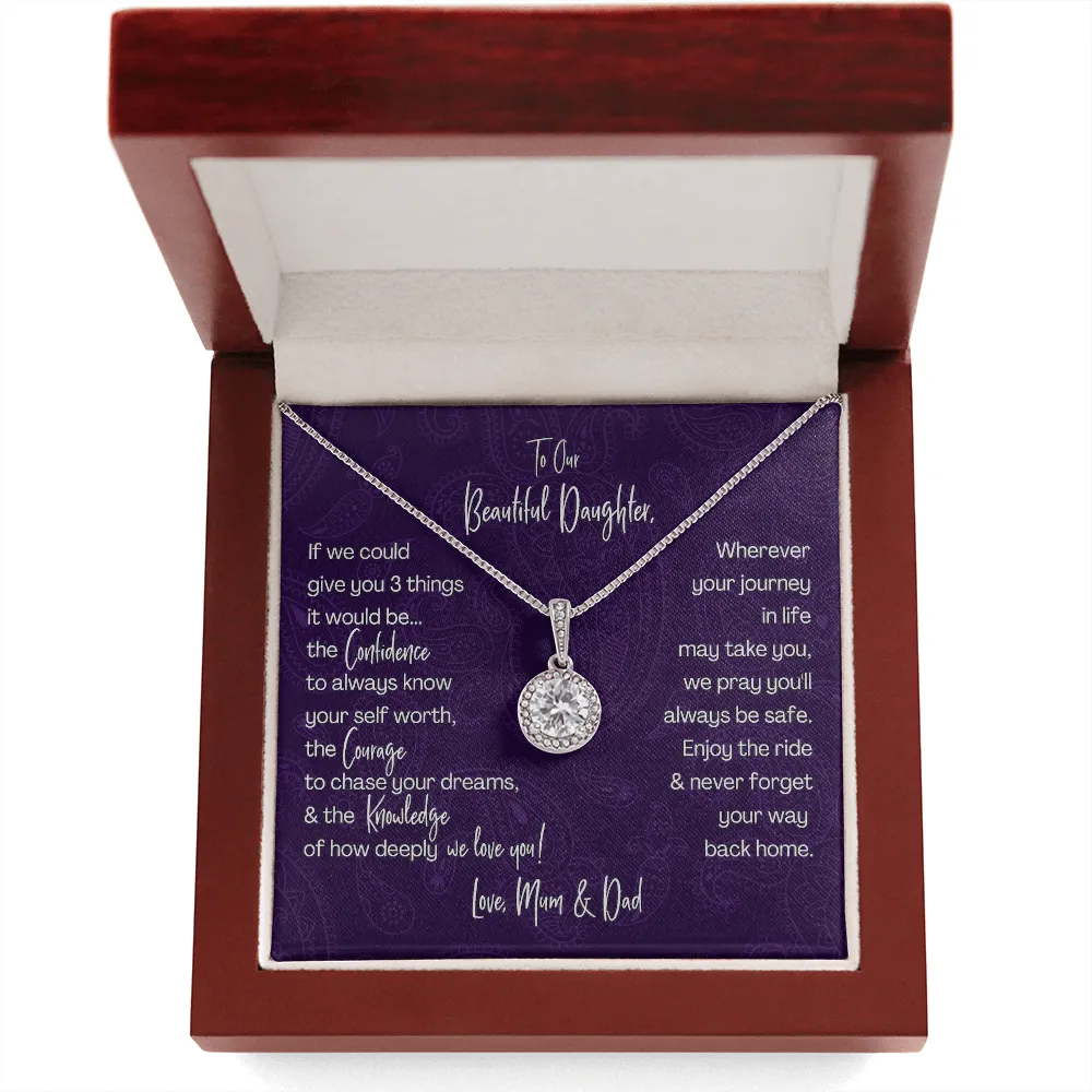 Gift for Daughter from Parents | Necklace from Mum & Dad