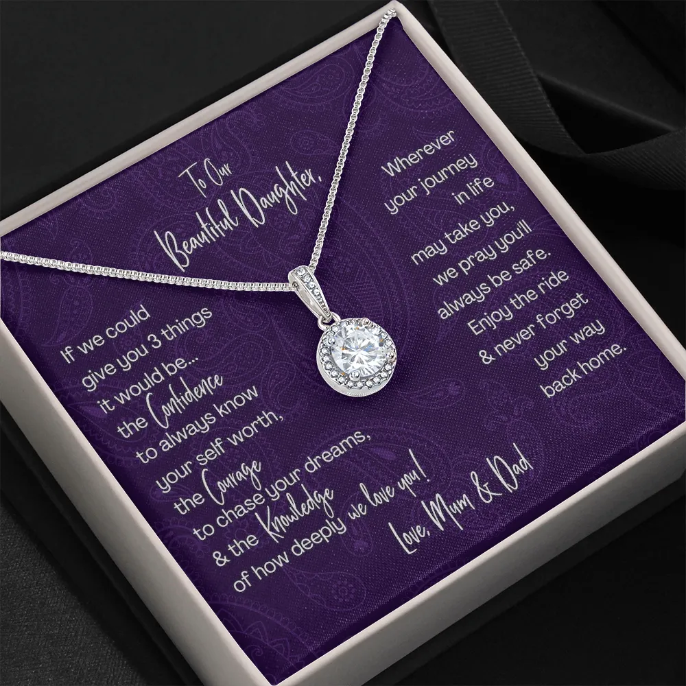 Gift for Daughter from Parents | Necklace from Mum & Dad