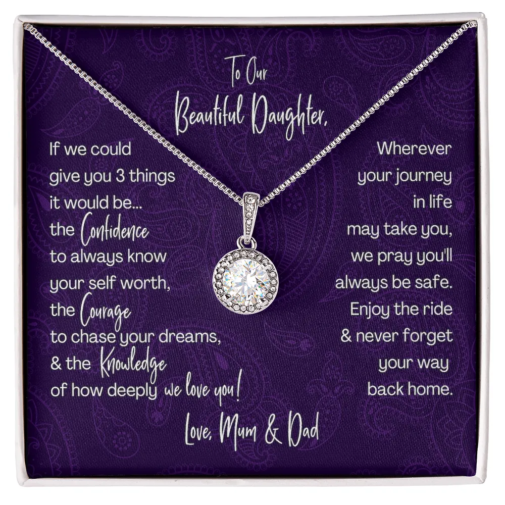 Gift for Daughter from Parents | Necklace from Mum & Dad