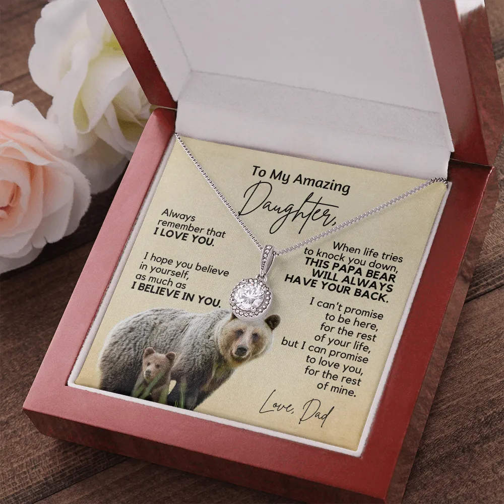 Gift for Daughter | Necklace from Dad | I Believe in You